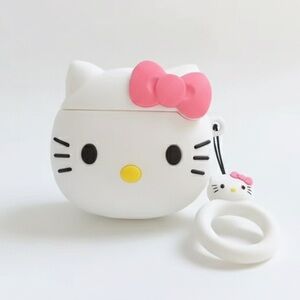Kawaii Hello Kitty Soft Airpods Cases for 1/2 Pro Bluetooth